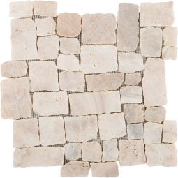 Wellker Natursteinmosaik Multiformat Marmor Ilo Onyx 30x30 cm Mosaikfliesen vielseitig einsetzbar