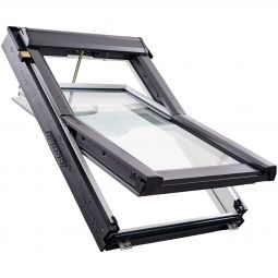 Roto Schwingfenster Dachfenster RotoQ Q42C W2EF Tronic Comfort Verglasung Holz Weiß verschiedene Ausführungen