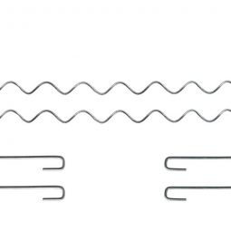 bellissa Gabionenkorb U-Form Verbindungsset 20cm 4 Distanzhalter und 2 Verbindungsspiralen