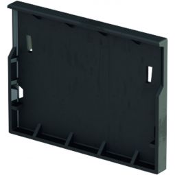 ACO XtraDrain Kombistirnwand für Flachrinne ohne Stutzen Aus Polypropylen für dichte Abschlüsse am Rinnenanfang oder -ende, witterungsbeständig und robust