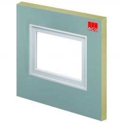 ACO Therm Block Montageplatte Standardmontage für Kunststofflichtschächte Nennmaß 150x140 cm verschiedene Größen und Stärken