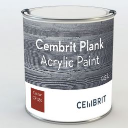 Cembrit Plank Acrylfarbe 0,5L CP040 Granitgrau