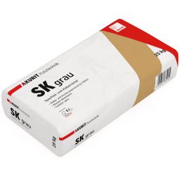 AKURIT SK grau Spachtel- und Klebemörtel für innen und außen Körnung 0-1 mm, 25 kg Sack