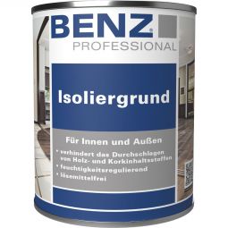 BENZ PROFESSIONAL Isoliergrund  verhindert Durchschlagen von Holz- und Korkinhaltsstoffen