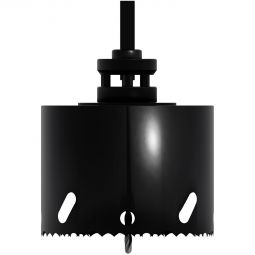 TraumGarten LICHT Lochsäge Ø 60 mm inklusive Aufnahme mit Zentrierbohrer