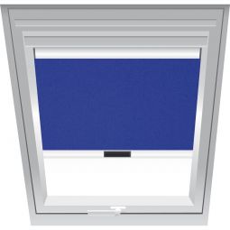 Roto Sichtschutzrollo Nachtblau 2-R22 lichtdurchlässig, Bedienung manuell, für verschiedene Fenstergrößen konfigurierbar