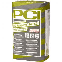PCI Nanocret R4 PCC Hochfester Instandsetzungsmörtel Grau Reparaturmörtel 25kg Sack, für Betonbauteile