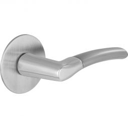 Kilsgaard Griffpaar Bergen Türklinke Mit Rückholfeder und runder Rosette, sichere Ausrichtung und langlebige Funktion