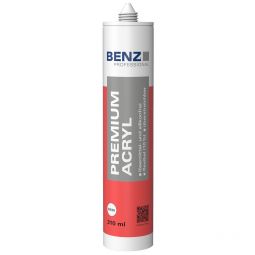 BENZ PROFESSIONAL Premium Acryl-Dichtstoff 310 ml, weiß