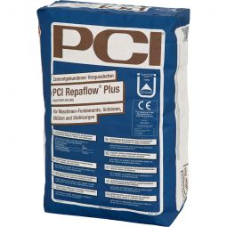 PCI Repaflow plus Zementgebundener Vergussbeton grau Beton Zement 25 kg Sack, 1 komponentig und schwundkompensiert
