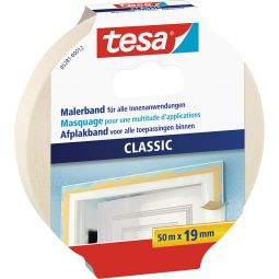 tesa Maler-Krepp Premium Classic verschiedene Breiten, zum Abkleben, Abdecken oder Bündeln