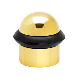 Karcher Türstopper Z192578 Messing Zirkonium poliert Boden Praktischer Helfer in Haus und Büro, feste Montage am Boden