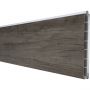 GroJa BasicLine schmal PVC-Steckzaun Sichtschutzzaun Monument Oak Einzelprofil Sichtschutz Steckzaun Lamellenzaun