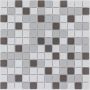 Keramikmosaik Grau Mix 33x33 cm Mosaikfliesen 4 mm