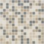 Glasmosaik Grey Brown Beige 32,6x32,6 cm Mosaikfliesen 4 mm