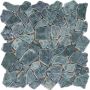 Natursteinmosaik Polymosaik Poly Verde Guatemala 30,5x30,5 cm Mosaikfliesen