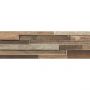 Wellker Wandverblender Feinsteinzeug Santiago Braun 16,3x51,7 cm