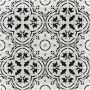 Glasmosaik Retro Schwarz Weiß Mosaikfliesen 8 mm