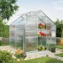 Vitavia Gewächshaus Calypso Tomatenhaus Silber