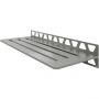 Schlüter-SHELF-W-S1 EB WAVE Edelstahl gebürstet