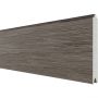 TraumGarten Sichtschutzzaun SYSTEM ALU PLUS Einzelprofil Vintage-Oak Sichtschutz Steckzaun Lamellenzaun
