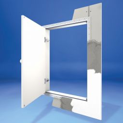 Wellhöfer Kniestocktüre wandbündige Ausführung auch mit WärmeSchutz 3D/4D erhältlich