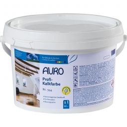 AURO Profi-Kalkfarbe Nr. 344 Inhalt 5 liter. Traditionelle mineralische Farbe auf Sumpfkalkbasis