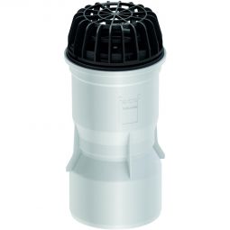 ACO Vario 2.0 Entwässerungsanschluss mit Laubfangkorb für Schuhabstreifer Ein wasserdichter Anschluss aus Polypropylen, nach DN100