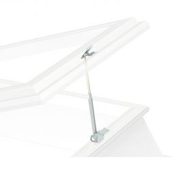 VELUX Lüfterrahmen-Set ZCJ 1112 inkl. manuellem Spindelöffner passend für verschiedene Lichtkuppeln