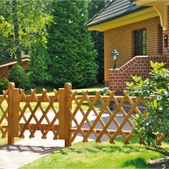  Vorgartenzaun Holz