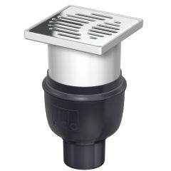 Edelstahl Bodenablauf 