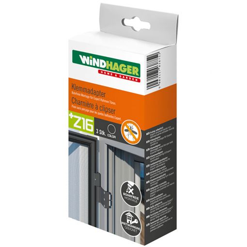 Windhager Insektenschutz Klemmadapter für Rahmentüren 2