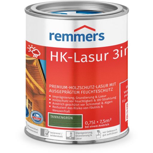 Remmers HK-Lasur 3in1 tannengrün RC-960 2