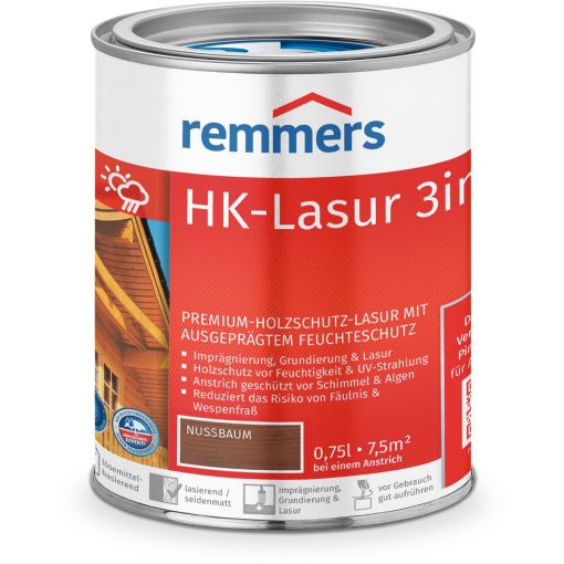Remmers HK-Lasur 3in1 nussbaum RC-660 2