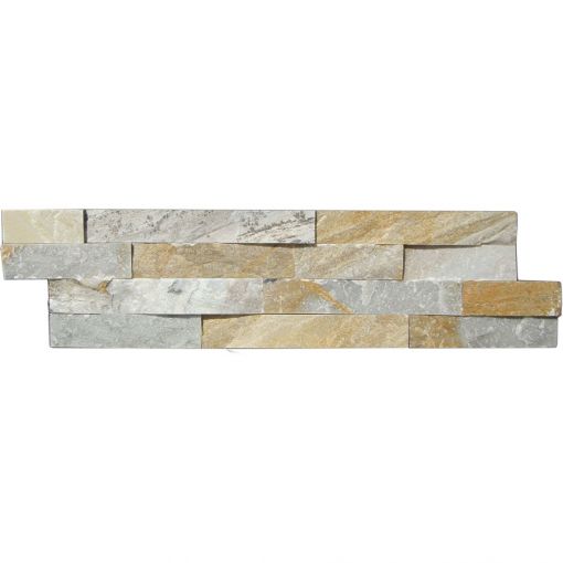 Wellker Wandverblender Naturstein Beige 1-Teilig 2