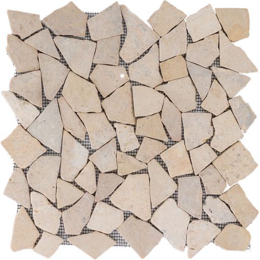 Natursteinmosaik Polymosaik Poly Tan 30,5x30,5 2