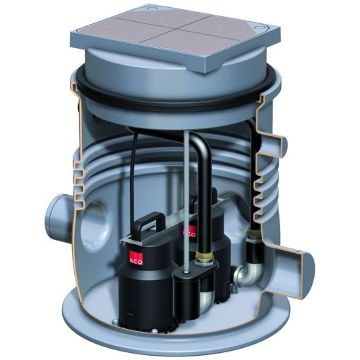 ACO Kleinhebeanlage Sinkamat 50/1-K duo 2