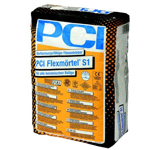 PCI Flexmörtel S1 Verformungsfähiger Fliesenkleber 2