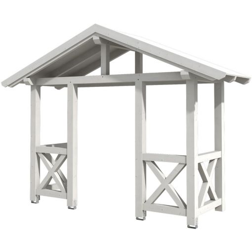 Skan Holz Vordach Stralsund Dach 2