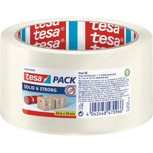 tesapack Solid & Strong transparent 2