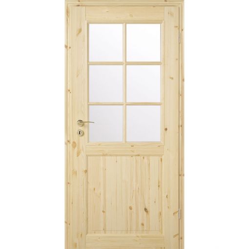 Kilsgaard Zimmertür mit Glas und 2