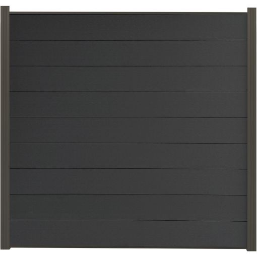 Wellker Sichtschutzzaun Steckzaunelement Capri Set 2