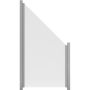 GroJa Ambiente Glas-Sichtschutz Satiniert Anschluss Sichtschutz