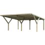 weka Doppelcarport Y-Carport 612 Unterstand