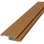 TraumGarten DreamDeck Alu Endprofil Ipé Braun