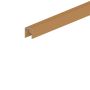 TraumGarten Sichtschutzzaun SYSTEM Endprofil Abschlussprofil oben Lärche
