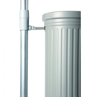 GRAF-Säulen-Wandtank,-sandbeige-Regenwassertank-1